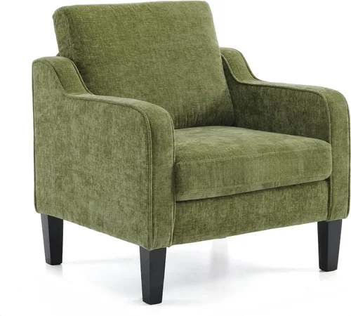 Miniatura 43 de VINGLI Juego de 2 Sillas de Acento Modernas, Sillas Beige para Sala de Estar, Sillón Cómodo para Dormitorio, Silla de Sofá Tapizada, Silla