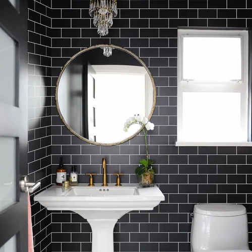 Miniatura 3 de Adhesivo de vinilo para pared de transferencia de ladrillos para decoración del hogar, despegar y pegar, calcomanías autoadhesivas para salpicaduras