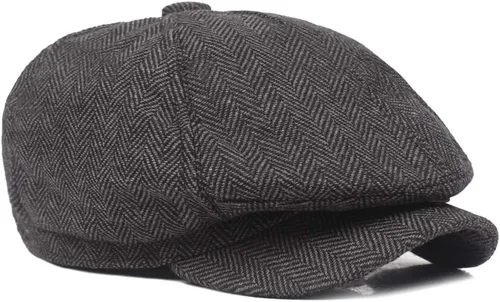 Miniatura 2 de Boina cálida para hombre, gorra inglesa, gorro de golf, boina de novato B&C.Room