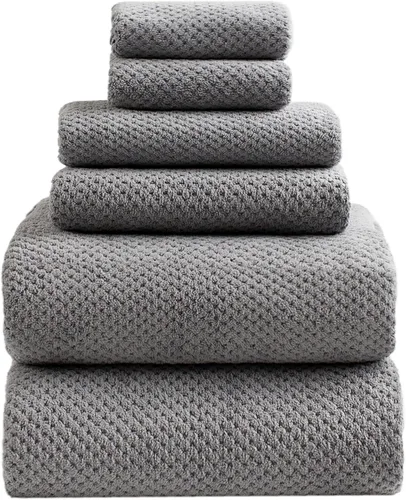 Miniatura 19 de Toallas de Baño de Gran Tamaño Extra Grandes de 40x80 Pulgadas Sábanas de Baño para Adultos Súper Suaves de Secado Rápido Altamente Absorbentes