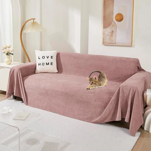 Miniatura 9 de MEETSKY Funda para silla reclinable, a prueba de arañazos, para gatos, fundas de sofá de gran tamaño, lavable para sofá individual, funda suave