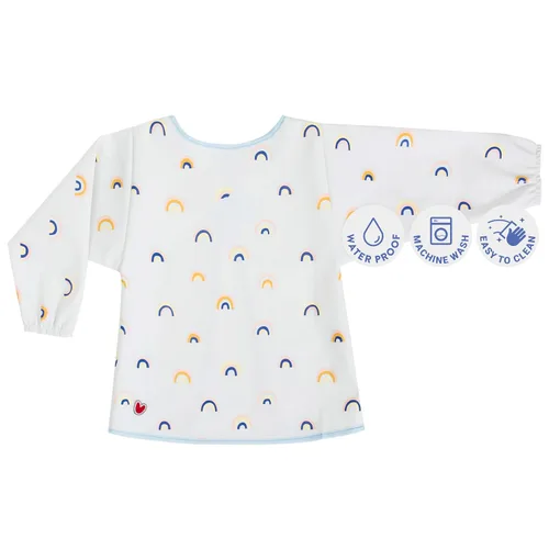 Miniatura 8 de Bata impermeable para padres, Rayas azules
