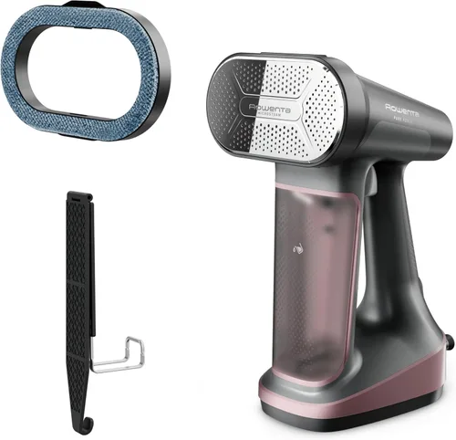 Miniatura 10 de Rowenta Vaporizador de mano para ropa, vaporizador y plancha Pure Force 2 en 1, 1875 W, vaporizador y planchado vertical/horizontal, ligero, apagado
