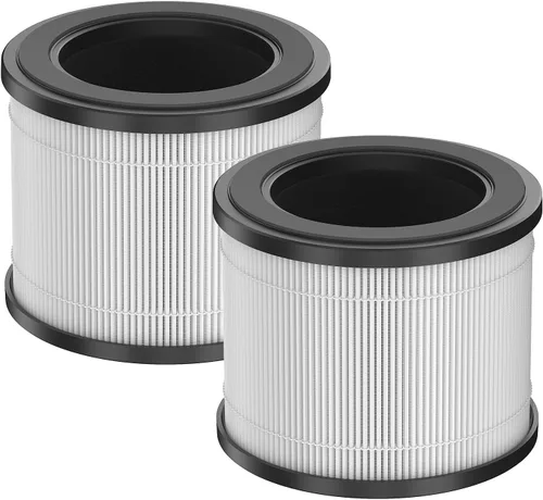Miniatura 8 de FULMINARE Purificador de aire PU-P05 Reemplazo silencioso filtro de aire filtrado 99,97% 0,01 micrones, humo, partículas