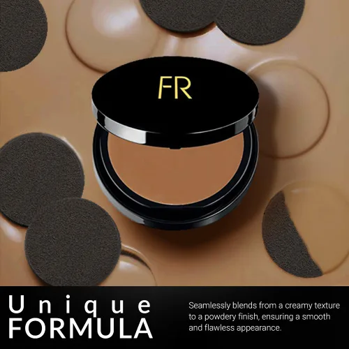 Miniatura 8 de Base de maquillaje de crema a polvo de Flori Roberts, cobertura completa para mujeres de tonos de piel más oscuros, maquillaje duradero, acabado
