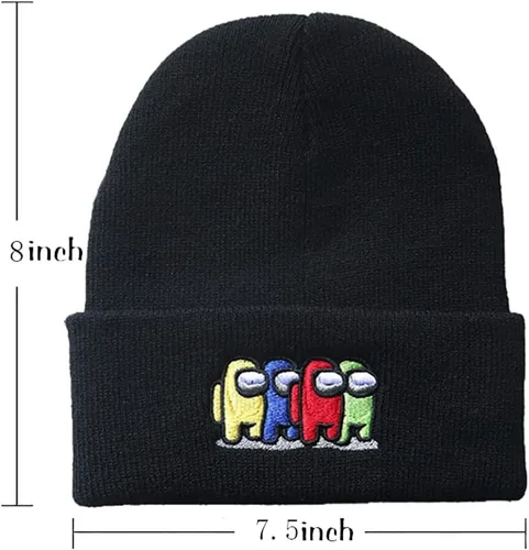Miniatura 3 de Awyjcas Videojuegos Impostor Moda Tendencia Clásico Invierno Cálido Gorro de Punto Gorro para Niños Adultos Adolescentes Cap