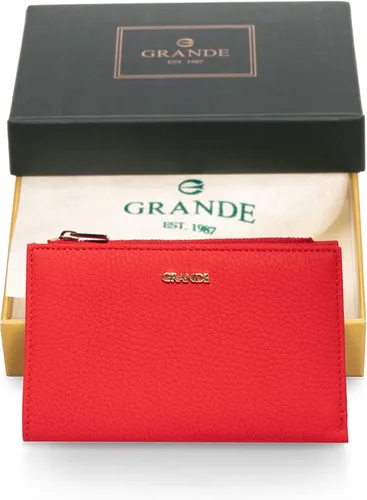 Miniatura 82 de Grande -2804 Cartera para mujer, Naranja, Minimalista