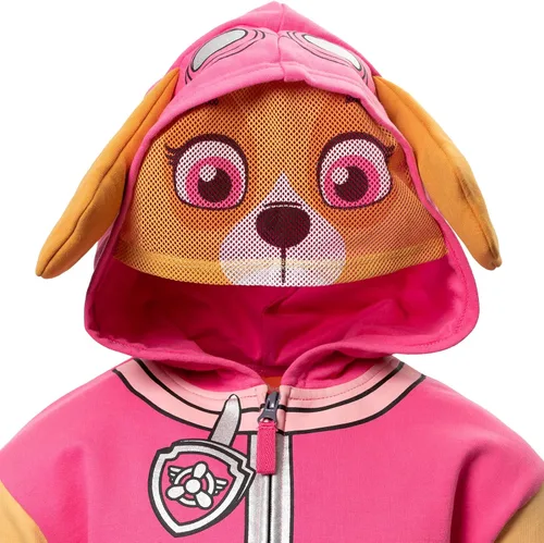 Miniatura 7 de Paw Patrol Rubble Chase Skye Fleece Zip Up Pullover Hoodie Toddler to Little Kid