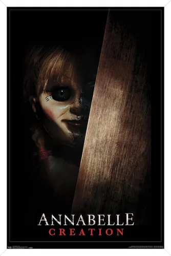 Miniatura 11 de Trends International Annabelle - Póster de pared Peek, 22.375 x 34 pulgadas, versión premium sin marco