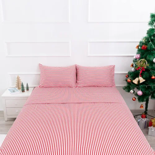 Miniatura 33 de Juego de sábanas de cama de 4 piezas - Tamaño completo - Juego de sábanas de cama de microfibra suave y duradera, bolsillo profundo, resistente a