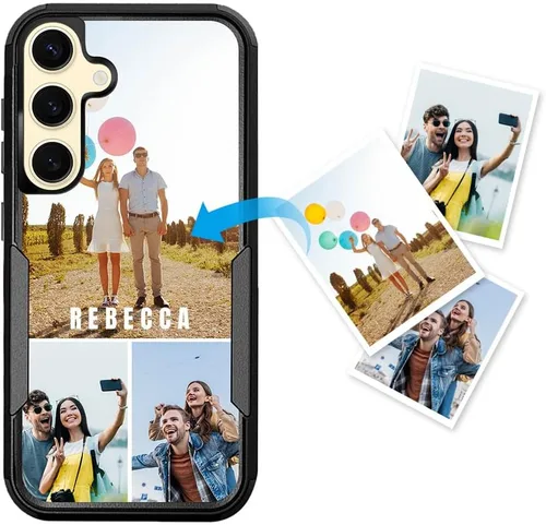 Miniatura 87 de Funda protectora personalizada para Samsung Galaxy S22 Ultra 5G (versión 2022), funda protectora de doble capa resistente con múltiples fotos, a