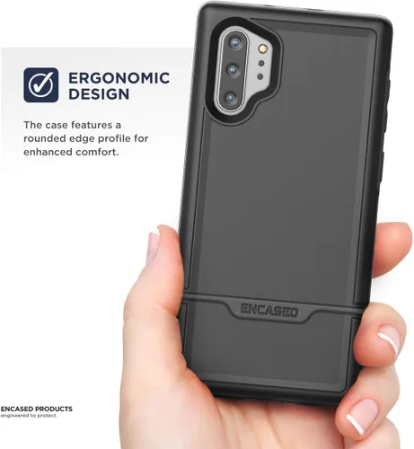 Miniatura 5 de ENCASED Funda protectora resistente para Galaxy Note 10 Plus (2019 Rebel Armor) Cubierta resistente de cuerpo completo de grado militar