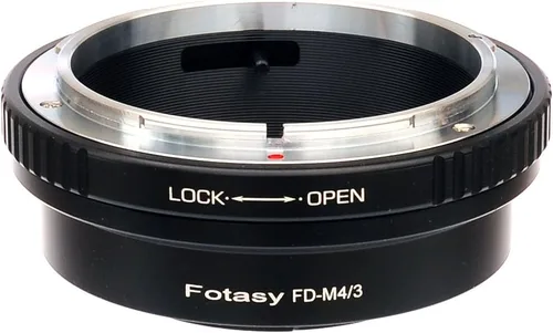Miniatura 18 de Fotasy Adaptador Manual de Lente NK a M4/3, Montura F a MFT, Compatible con Nikon F lente Panasonic G7 G9 GF8 GF90 GH5 II GX7 GX9 GX850 G90 G91 G95