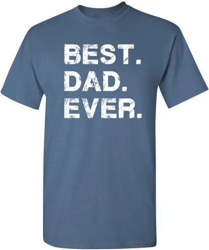 Miniatura 26 de Feelin Good Tees El mejor regalo de papá para papá, camiseta gráfica divertida del Día del Padre "Best Dad Ever" Camisetas gráficas novedosas