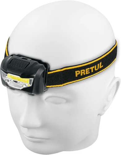 Cabeza de linterna, tres pilas AAA 28 lúmenes, 3 LED, Pretul