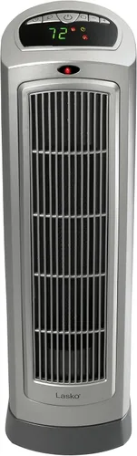 Miniatura 8 de Lasko Calentador de torre de cerámica digital oscilante para el hogar con termostato ajustable, temporizador y control remoto, 23 pulgadas, 1500 W