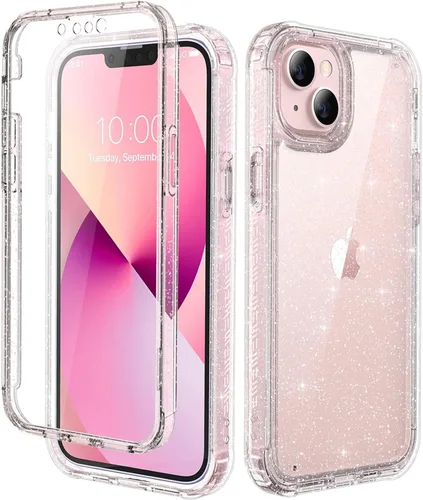 Miniatura 41 de Lifedance - Funda diseñada para iPhone 14/iPhone 13, funda protectora resistente de cuerpo completo con protector de pantalla incorporado