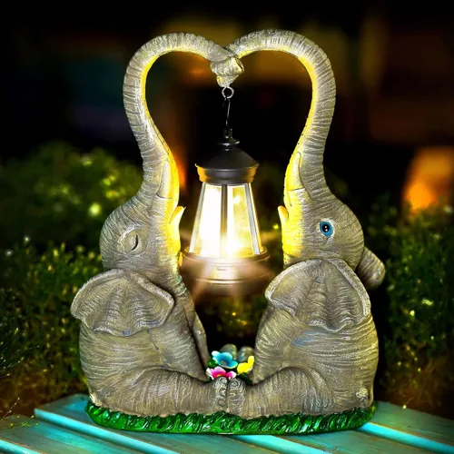 Miniatura 11 de Gnomo de jardín para exteriores, estatua de vaca de las tierras altas, gnomos de otoño, decoraciones de Navidad para patio, césped, porche, regalos