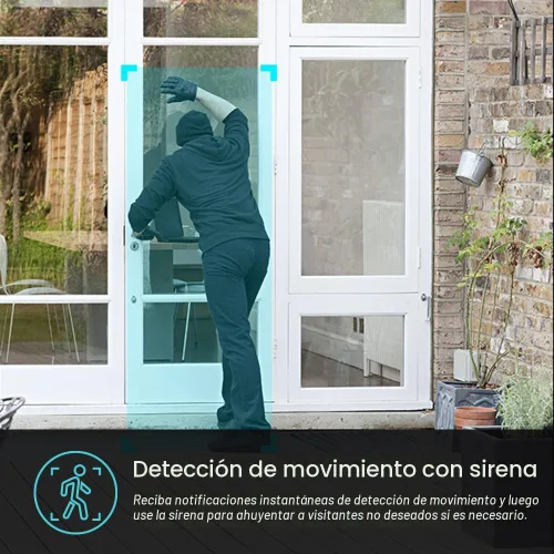 Miniatura 7 de Kasa Smart - Cámara de seguridad 2K QHD para exteriores con cable, IP65, sensor Starlight y visión nocturna de 30 m, detección