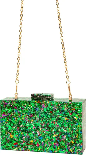 Miniatura 5 de LETODE Bolsos de mano de acrílico, bolso de plexiglás para mujer