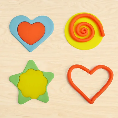 Miniatura 12 de Play-Doh Juego de números y formas con 17 herramientas y 20 barras de plastilina, suministros para el aula de regreso a la escuela, artes