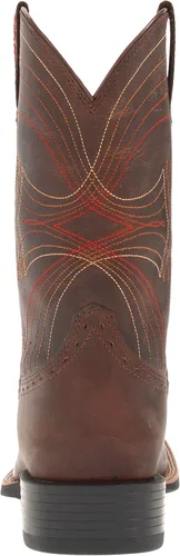 Miniatura 3 de Ariat Botas vaqueras deportivas con punta cuadrada ancha para hombre multicolorfantasía Muddy River Suede 7