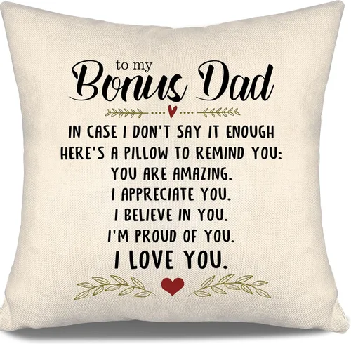 Miniatura 41 de En caso de que no lo diga lo suficiente aquí hay una almohada para recordarte que eres increíble, te aprecio, te quiero. Funda de almohada para tía