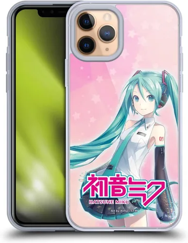 Miniatura 195 de Head Case Designs Licencia Oficial Hatsune Miku Gráficos Lindos Carcasa de Gel [Protección de Grado Militar] Compatible con Apple iPhone 7