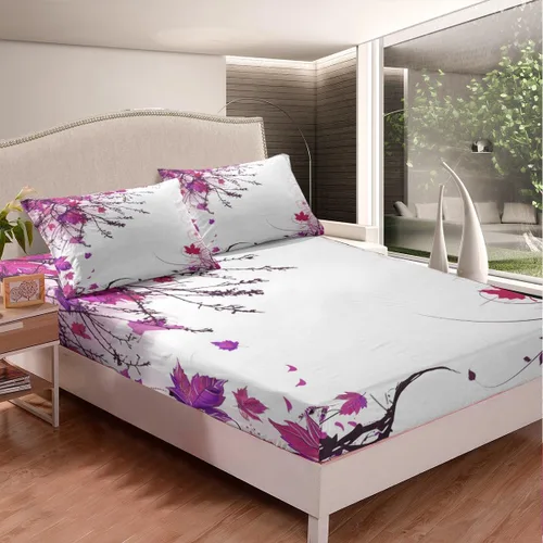 Miniatura 3 de Erosebridal Yellow Bee - Sábana bajera ajustable tamaño individual, sábanas de abeja de dibujos animados Kawaii para niños y niñas, juego de sábanas