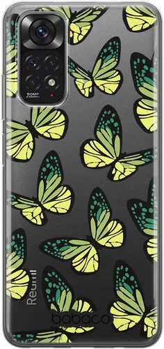 Miniatura 32 de Babaco ERT Group - Funda para Xiaomi REDMI Note 11S 4G/REDMI Note 11 4G, diseño original y oficial de mariposas 002 adaptado a la forma del teléfono