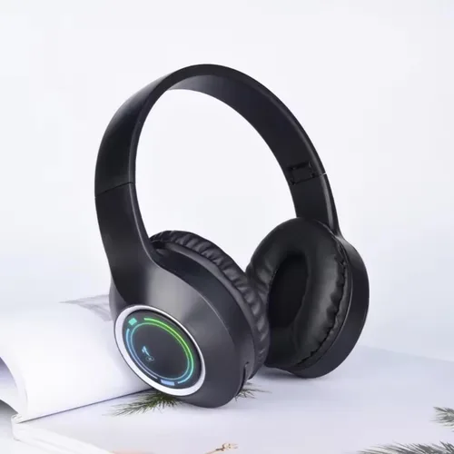 Miniatura 5 de Auriculares Bluetooth Sobre la Oreja, Auriculares Inalámbricos de Baja Latencia, Llamadas Manos Libres, Auriculares de Reducción de Ruido de Graves