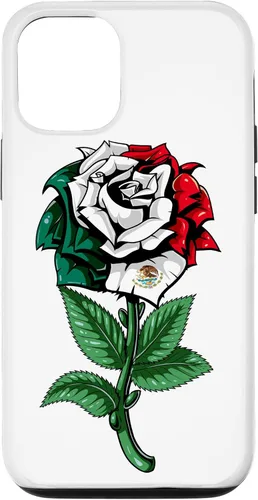 Funda para iPhone 12/12 Pro con diseño de bandera de México
