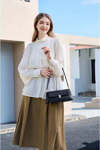 Miniatura 2 de WSRYDJDL Bolsos de hombro para mujer, bolso vintage retro clásico pequeño, lindo bolso de mano