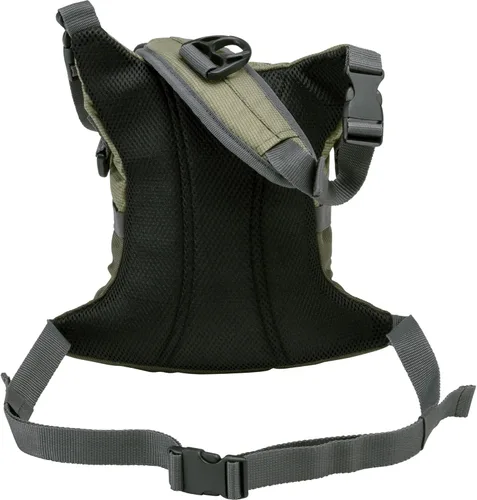 Miniatura 12 de Paquete de Pecho para Pesca Fall River, Se Adapta a Hasta 2 Cajas de Aparejos/Moscas, 152 Pulgadas Cúbicas / 2.5 L Verde oliva