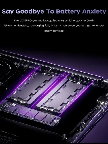 Miniatura 4 de KAIGERR Portátil para juegos, computadora portátil de 15.6 pulgadas con AMD Ryzen 7 5700U (8C/16T, hasta 4.3GHz), 16 GB de RAM 512 GB NVMe SSD