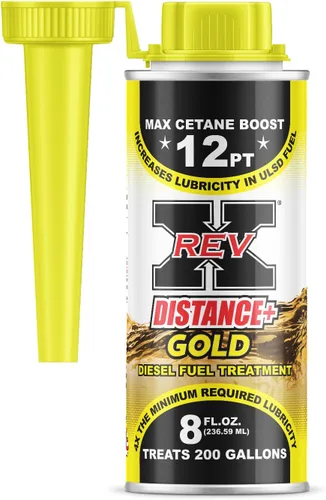 Miniatura 2 de REV X Distance Plus Gold Diesel Tratamiento de combustible de alta lubricidad, 8 fl. oz. (2)