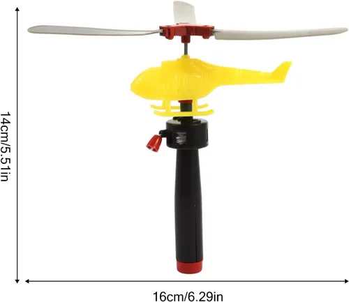 Miniatura 4 de VETE Paquete de 8 aviones de juguete volador helicóptero para niños pequeños, helicóptero giratorio de 360° juguetes de avión para niños y niñas