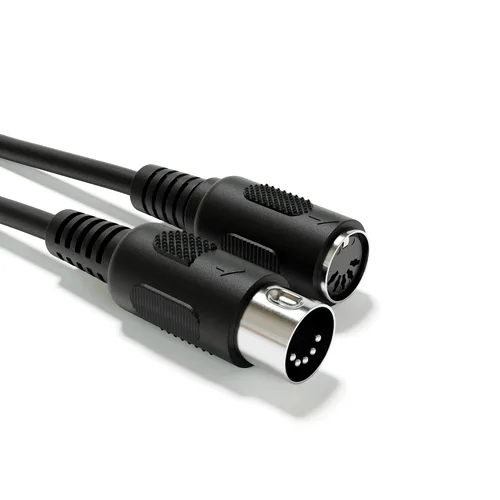 Miniatura 5 de Cable de audio de extensión MIDI - DIN de 5 pines - macho a macho/hembra [macho a hembra 200 cm - 78.74"]