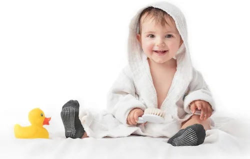 Miniatura 7 de Calcetines antideslizantes para niños calcetines de corte bajo para niños pequeños 0-7 años 12 pares de calcetines antideslizantes para tobillo