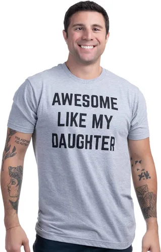 Miniatura 2 de Impresionante como mi hija! Camiseta divertida, frase sarcástica, humor, chiste de papá, camiseta para padre, abuelo, papá