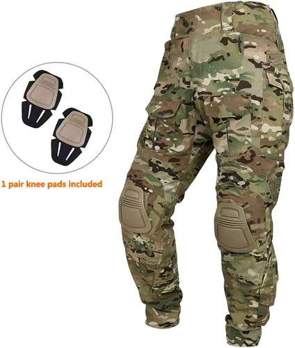 Miniatura 3 de KRYDEX Tactical G3 - Pantalones de combate para hombre con rodilleras