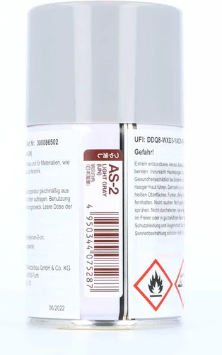 Miniatura 3 de TAMIYA Aeronave Spray AS-2 Gris Claro Acrílico TAM86502 Imprimadores y Pinturas Laca