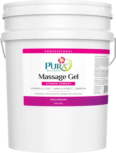Miniatura 7 de Vitamin Therapy - Gel de masaje profesional de 8 onzas líquidas, terapia de masaje, tejido profundo, sin perfume, ingredientes naturales