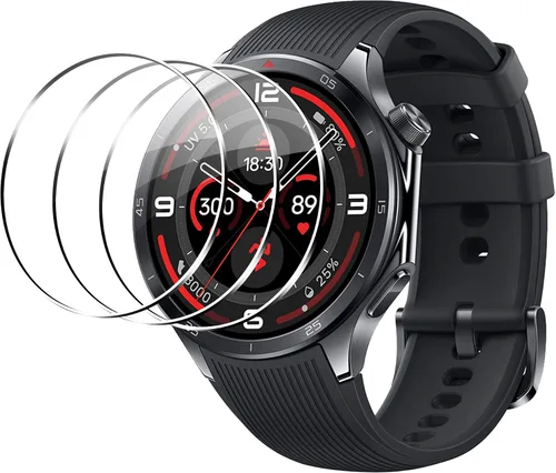 Miniatura 14 de Protector de pantalla compatible con Amazfit Active 2, antiarañazos, cobertura de pantalla completa 3D, compatible con fundas, HD Ultra, paquete de 3