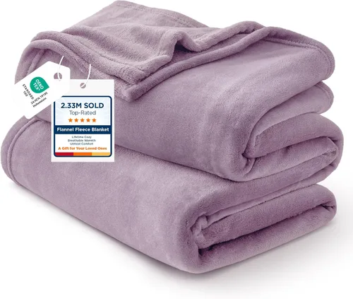Miniatura 23 de Bedsure GentleSoft - Mantas de forro polar azul marino tamaño Queen - Manta de cama azul suave ligera afelpada difusa acogedora microfibra de lujo