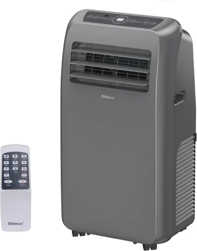 Miniatura 10 de Shinco 8,000 BTU aire acondicionado portátil con función de deshumidificador incorporada, modo ventilador, unidad de CA silenciosa que enfría