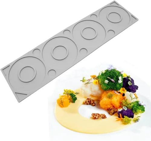 Miniatura 12 de Moldes de silicona triangulares – Moldes de caramelo de chocolate con forma de corazón y ramas de árbol 3D (B1 16.2 x 5.48 x 0.24 pulgadas)