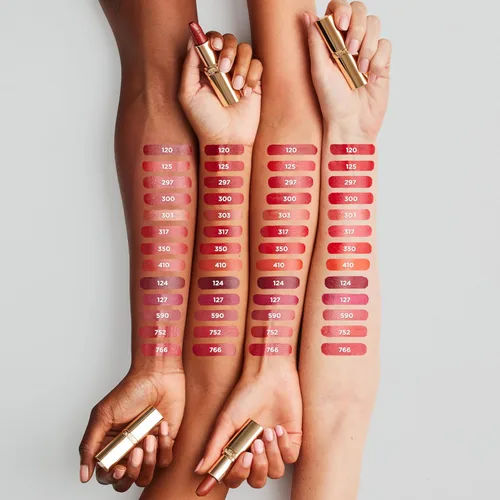 Miniatura 3 de L'Oreal Paris Colour Riche Original - Lápiz labial cremoso e hidratante satinado con aceite de argán y vitamina E, volcánico, 1 unidad