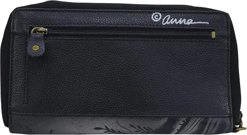 Miniatura 2 de Anna by Anuschka Organizador de pulsera de cuero genuino pintado a mano para mujer