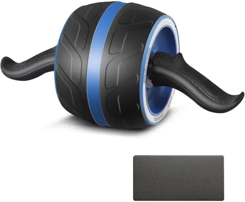 Miniatura 9 de AB Wheel Roller with Resistance Spring, Automatic Rebound Exercise Abdominal Ultra-Wide Wheels Fitness for Gym & Home, Core Work-out